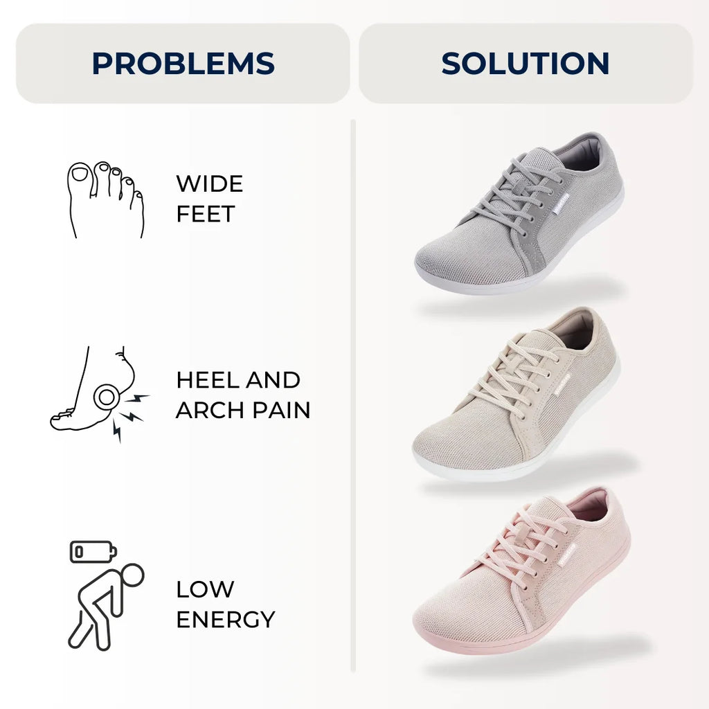 Chaussures Minimalistes Pieds Nus Semelle Large Flexible